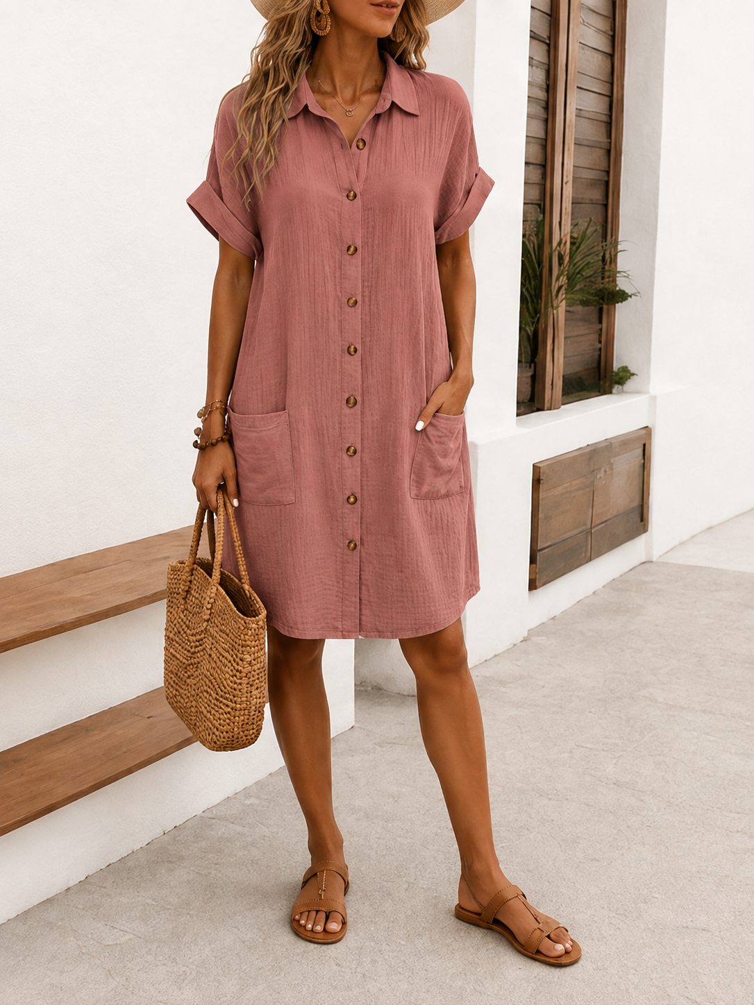 Leather Pink / 3XL