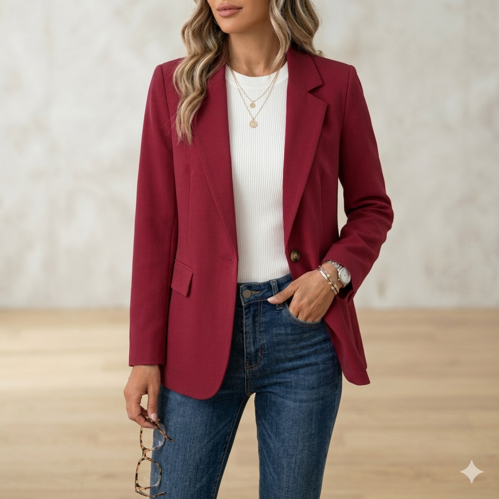 S / Wine Red